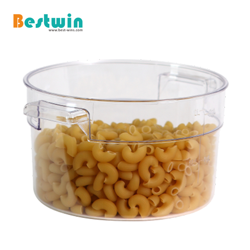 2L Round Plastic Food Storage Container