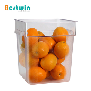 18L Square Plastic Food Storage Container