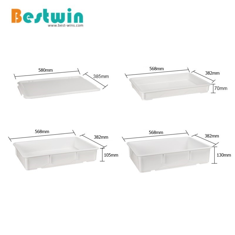 57x38cm Plastic Polypropylene Dough Proofing Box