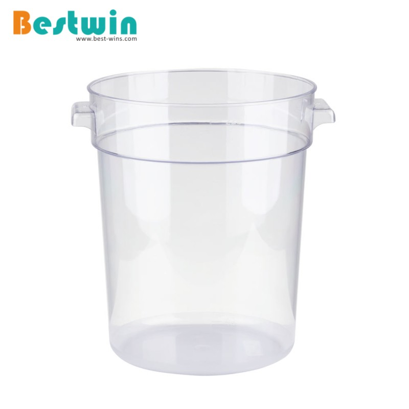 15L Round Plastic Food Storage Container
