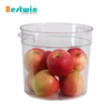 6L Round Plastic Food Storage Container
