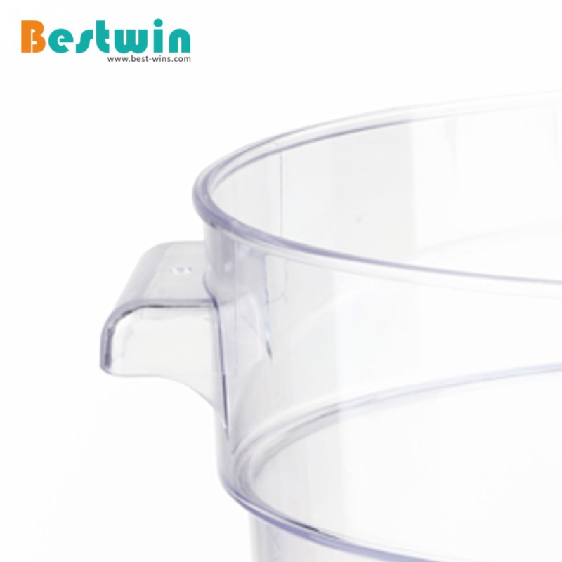 1L Round Plastic Food Storage Container