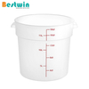 15L Round Plastic Food Storage Container