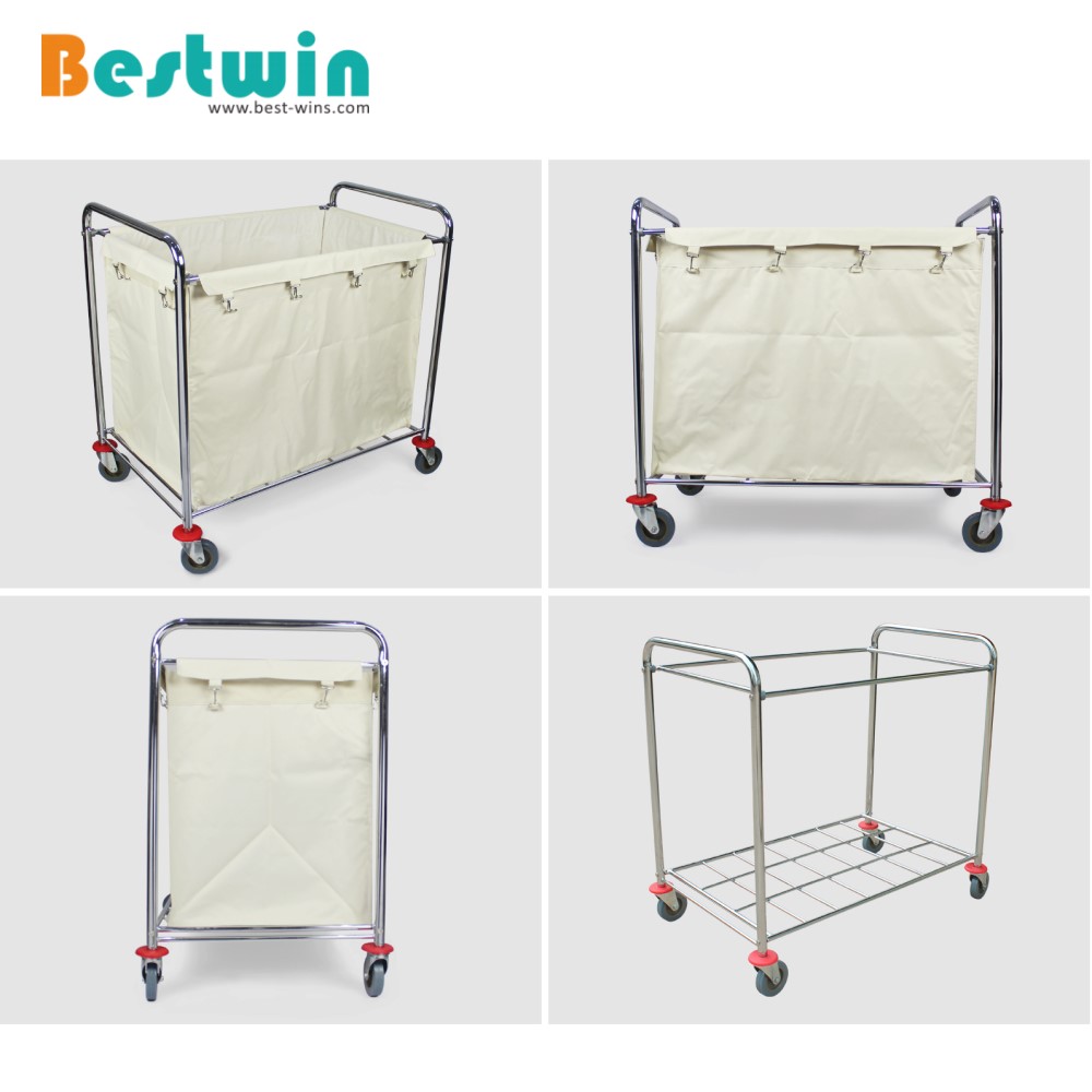 Laundry Cart with Linen Basket