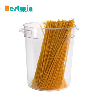 1L Round Plastic Food Storage Container