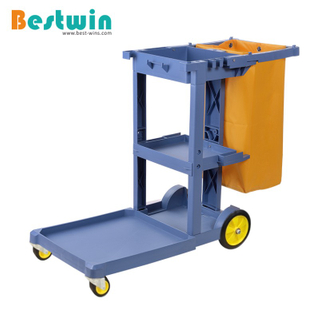 Plastic Janitorial Cart - L