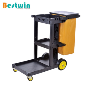 Plastic Janitorial Cart - M