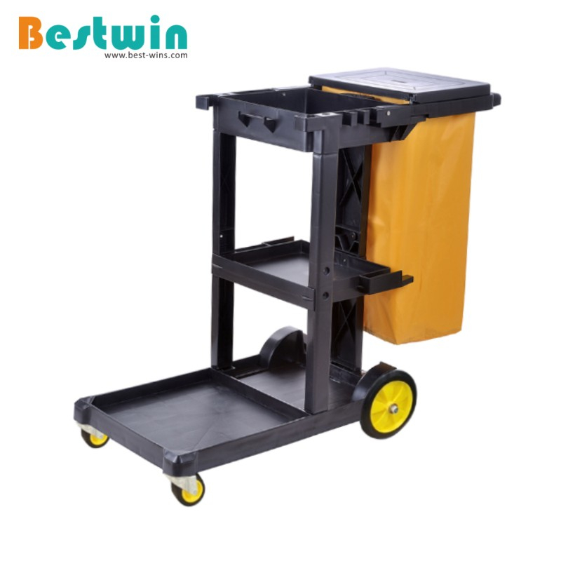 Plastic Janitorial Cart - M