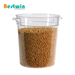 4L Round Plastic Food Storage Container
