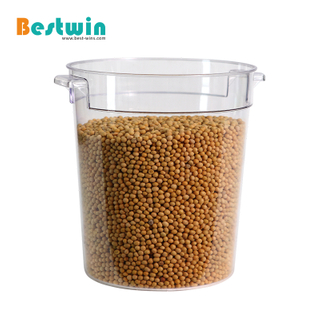 4L Round Plastic Food Storage Container
