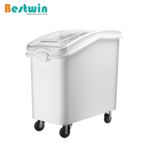 102L Plastic Ingredient Bin with Wheels