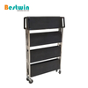 4-Tiers Plastic Collapsible Cater Service Utility Cart-L
