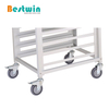 9-Tiers Aluminum Cooling Rack Trolley for Baking Tray & GN Pan