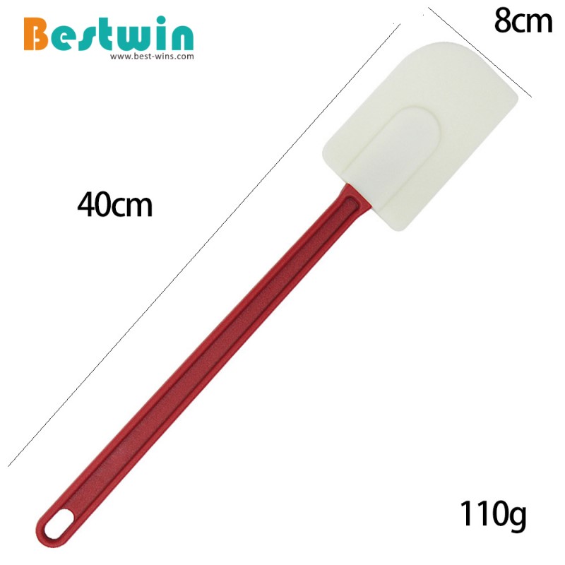 16-Inches Heat-Resistant Silicone Rubber Spatula